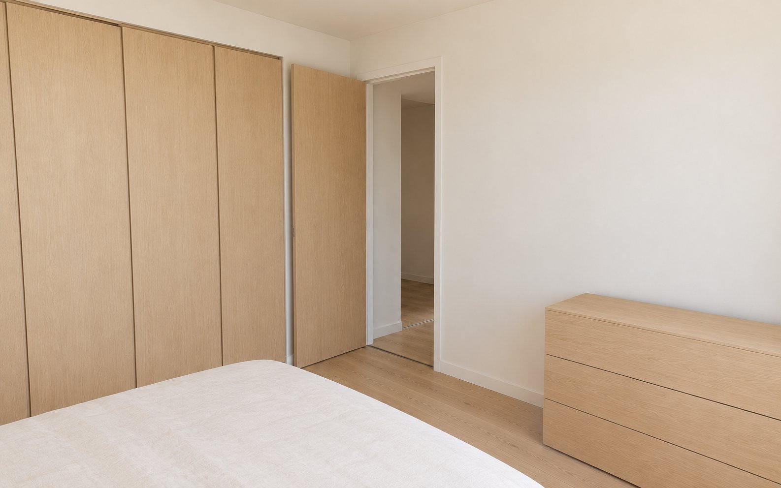 Fictional Bedroom three, reverse view