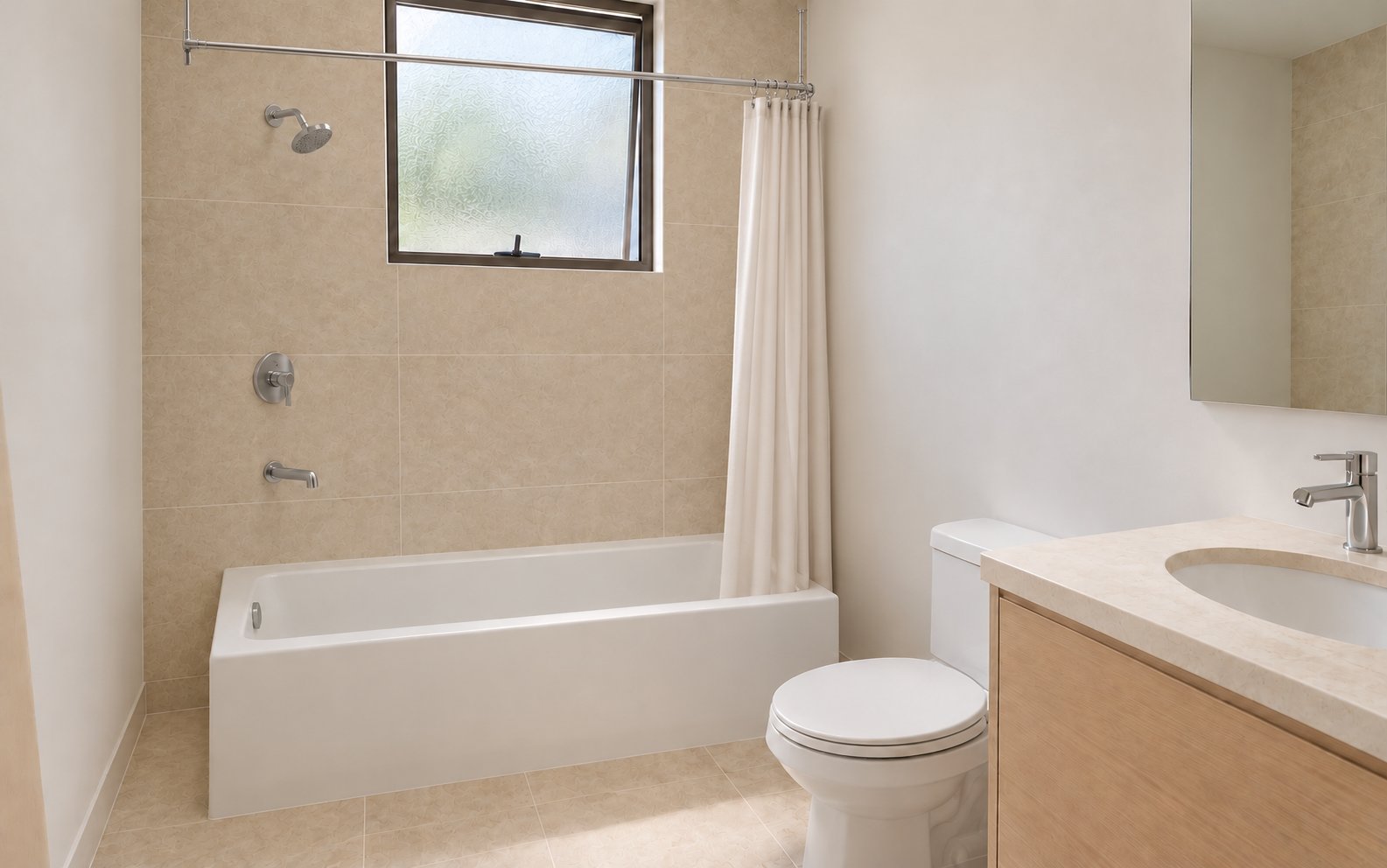 Fictional Hall bathroom
