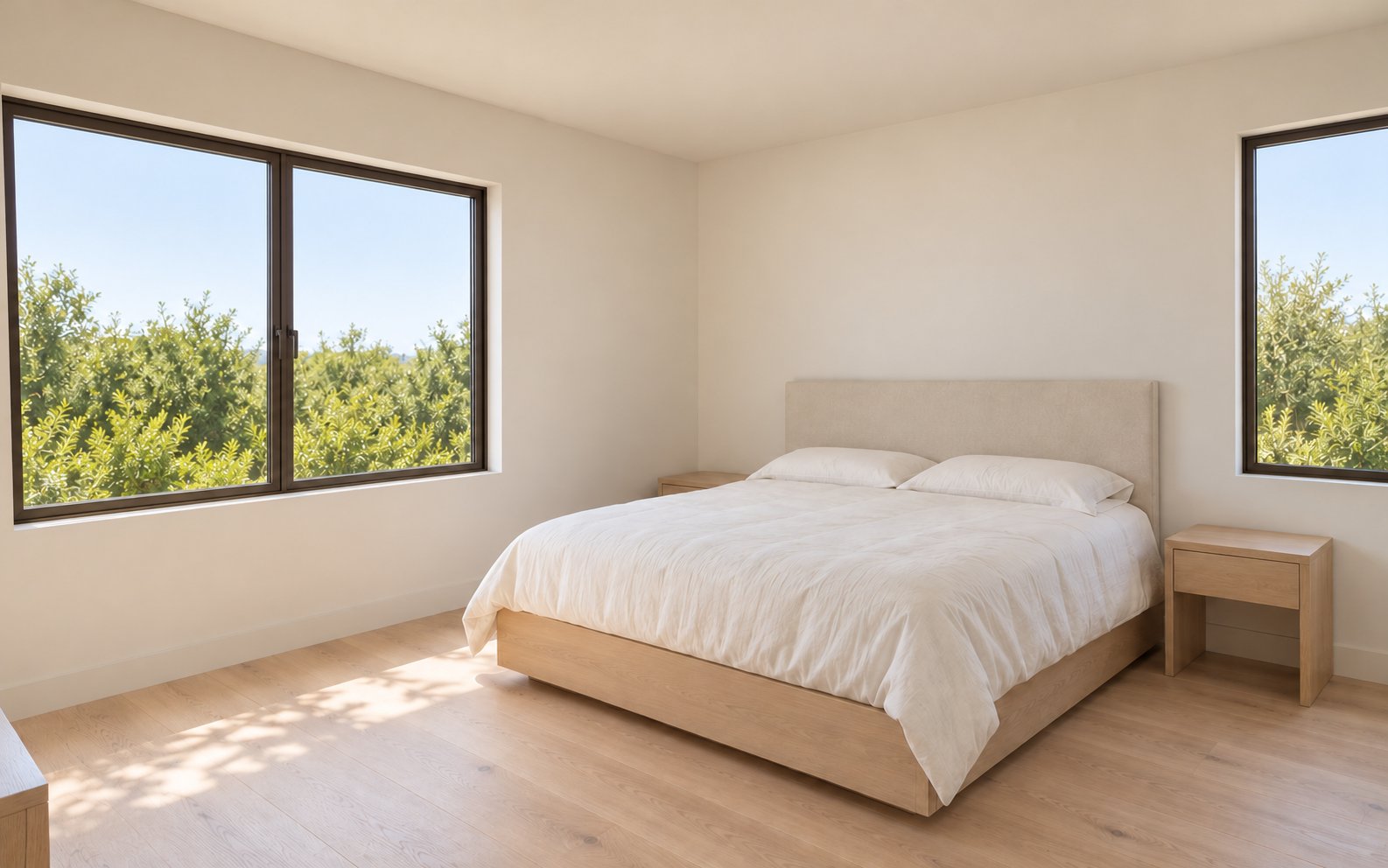 Fictional Primary bedroom